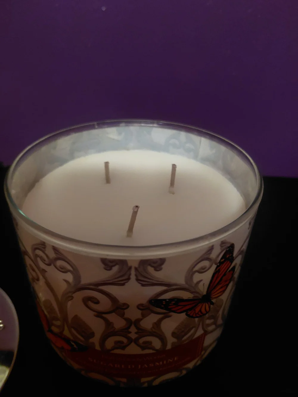 Bath & Body Works Sugared Jasmine Candle - Orange